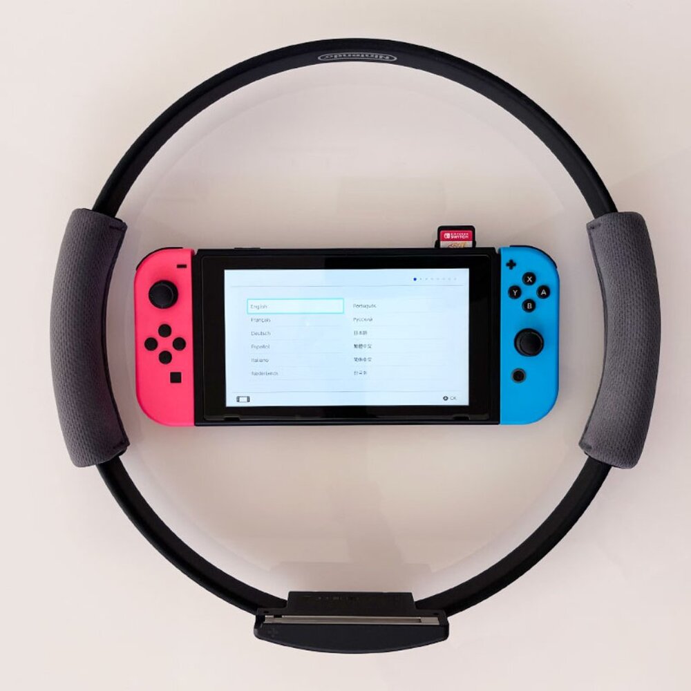Nintendo Switch with Ring Fit